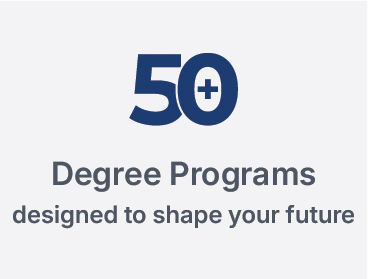 50+ Degree Programs