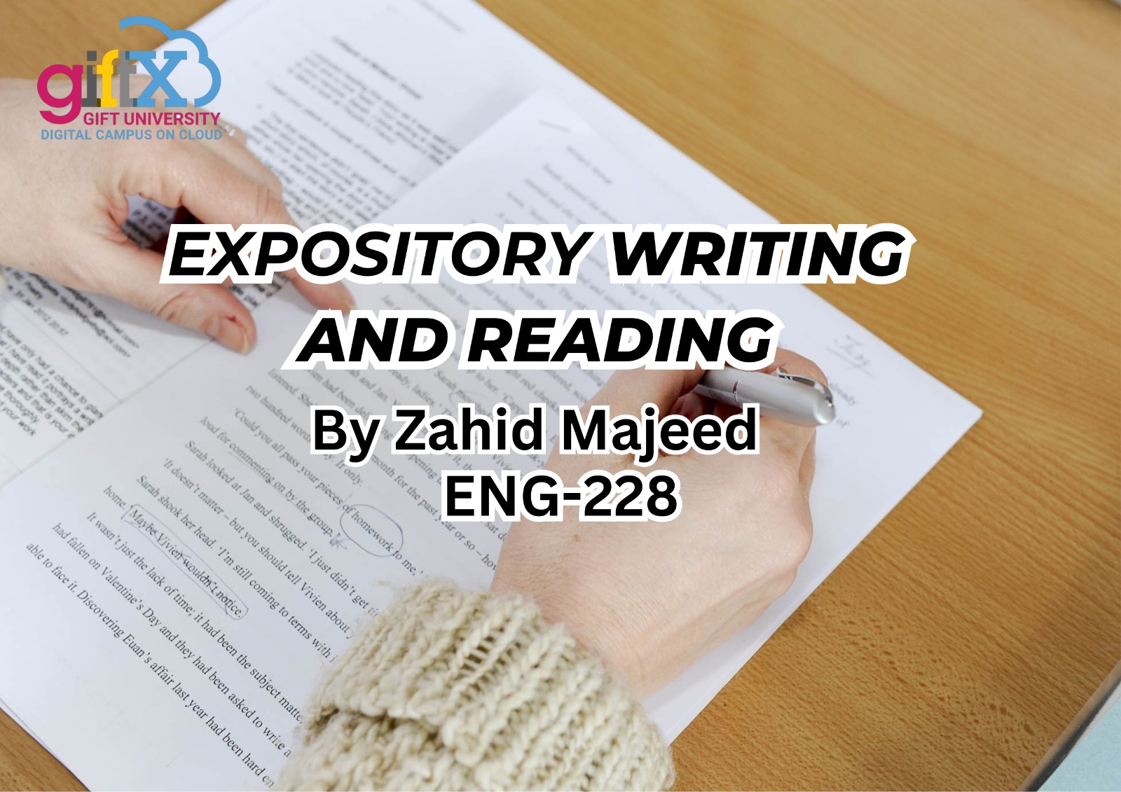 Expository Writing and Reading  ENG-228