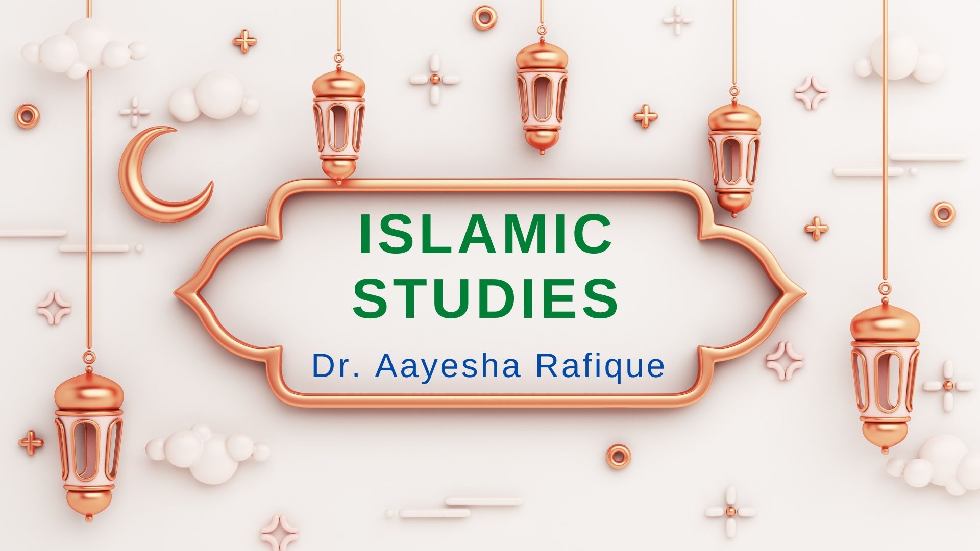 Islamic Studies SS125